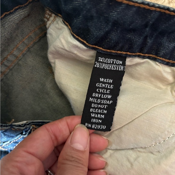 Soho Babe Distressed Ankle Denim Made in the U.S. Jeans Junior’s 7 - Picture 16 of 16